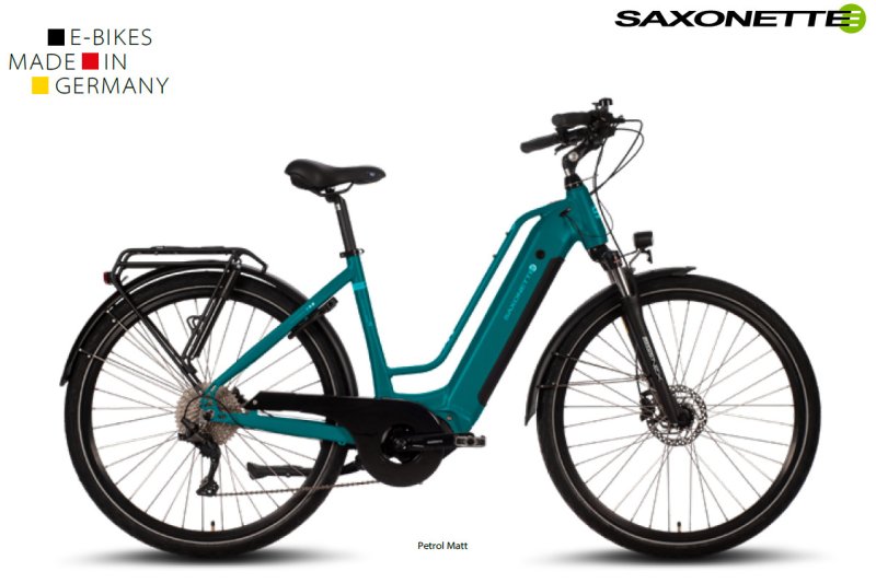 Saxonette Sport Trapez E-Bike